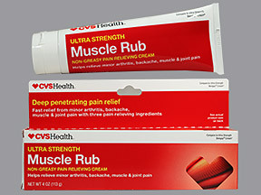 CVS MUSCLE RUB CREAM