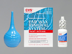 CVS EAR WAX REMOVAL KIT