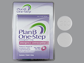 PLAN B ONE-STEP 1.5 MG TABLET