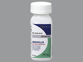 AMOXICILLIN 250 MG/5 ML SUSP