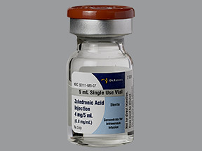 ZOLEDRONIC ACID 4 MG/5 ML VIAL