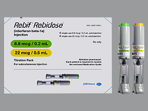 REBIF REBIDOSE TITRATION PACK