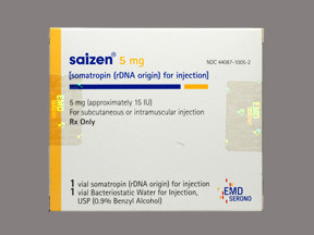 SAIZEN 5 MG VIAL