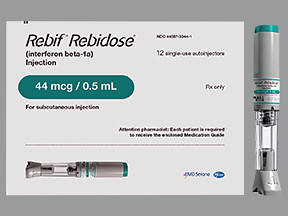 REBIF REBIDOSE 44 MCG/0.5 ML