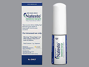 NATESTO NASAL 5.5 MG/0.122 GM