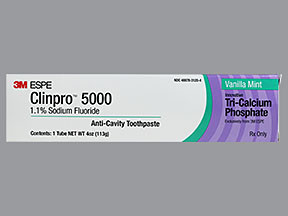 CLINPRO 5000 1.1% TOOTHPASTE