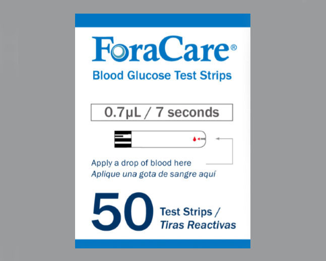 FORACARE GD20 TEST STRIPS