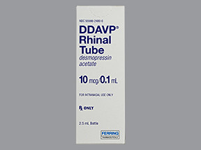 DDAVP 10 MCG/0.1 ML SOLUTION