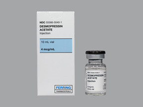 DESMOPRESSIN AC 4 MCG/ML VIAL