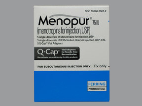 MENOPUR 75 UNIT VIAL