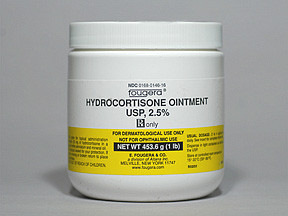 HYDROCORTISONE 2.5% OINTMENT