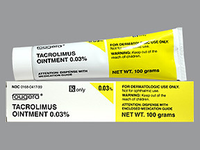 TACROLIMUS 0.03% OINTMENT