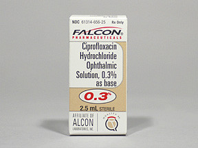 CIPROFLOXACIN 0.3% EYE DROP