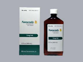 NAMENDA 2 MG/ML SOLUTION