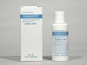 ANALPRAM HC 2.5% LOTION