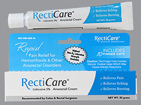 RECTICARE 5% CREAM