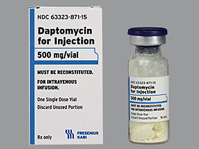 DAPTOMYCIN 500 MG VIAL