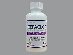 CEFACLOR 125 MG/5 ML SUSP