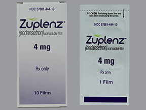 ZUPLENZ 4 MG SOLUBLE FILM