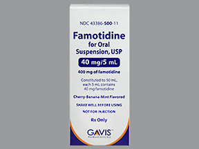 FAMOTIDINE 40 MG/5 ML SUSP