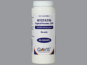 NYSTATIN 100,000 UNIT/GM POWD