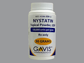 NYSTATIN 100,000 UNIT/GM POWD