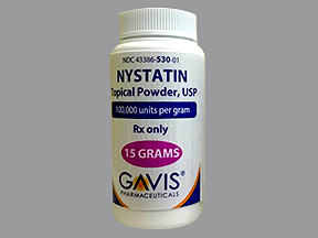 NYSTATIN 100,000 UNIT/GM POWD