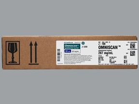 OMNISCAN 287 MG/ML VIAL