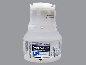 OMNIPAQUE 240 MG/ML BOTTLE