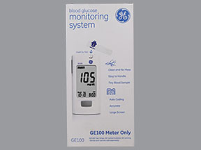 GE100 BLOOD GLUCOSE SYSTEM