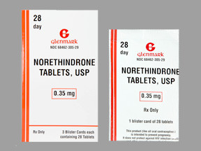 NORETHINDRONE 0.35 MG TABLET