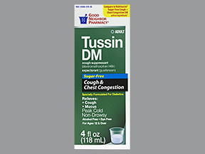 TUSSIN DM CLEAR SYRUP