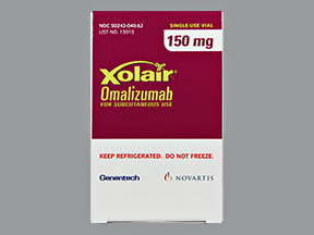 XOLAIR 150 MG VIAL