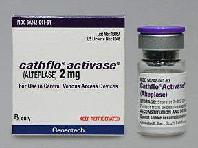 CATHFLO ACTIVASE 2 MG VIAL