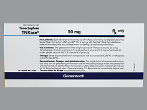 TNKASE 50 MG KIT