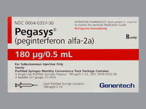 PEGASYS 180 MCG/0.5 ML SYRINGE