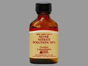 SILVER NITRATE 10% SOLUTION