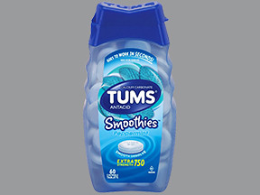 TUMS SMOOTHIES CHEW TABLET