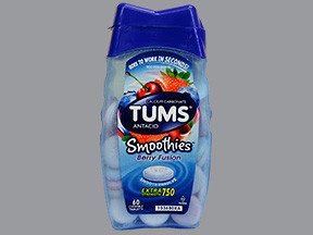 TUMS SMOOTHIES CHEW TABLET