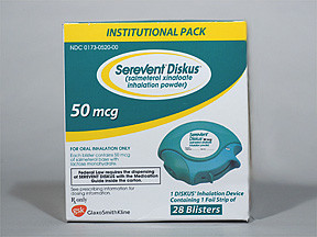 SEREVENT DISKUS 50 MCG