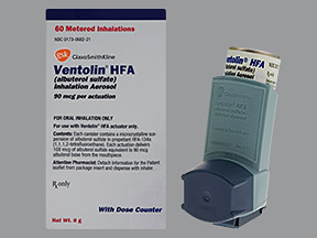 VENTOLIN HFA 90 MCG INHALER