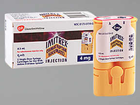 IMITREX 4 MG/0.5 ML CARTRIDGES