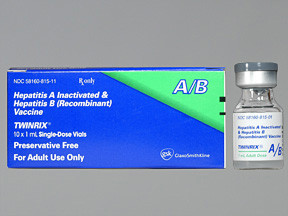 TWINRIX VACCINE VIAL