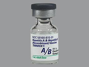 TWINRIX VACCINE VIAL