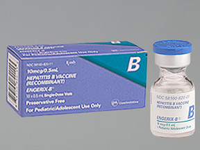 ENGERIX-B 10 MCG/0.5 ML PED VL