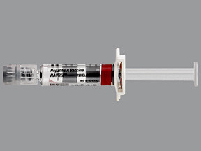 HAVRIX 720 UNIT/0.5 ML SYRINGE