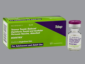 BOOSTRIX TDAP VACCINE VIAL