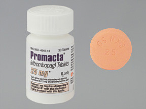 PROMACTA 25 MG TABLET