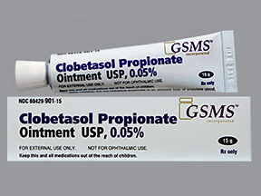 CLOBETASOL 0.05% OINTMENT