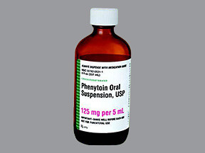 PHENYTOIN 125 MG/5 ML SUSP